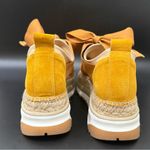 Free People  GAIMO Venus Gold Yellow Bow Espadrille Sneakers Women’s Size 40 US9 Photo 5