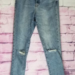 Urban Outfitters BDG  TWIG HIGH RISE DESTROYED ACID WASH TWO TONE JEANS 27 Photo 0