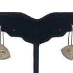 VTG Lewis & Heubner Sterling Silver Triangle Drop Kinetic Earrings Photo 2