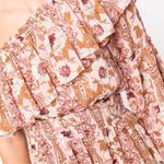 MISA Los Angeles MISA Vola Floral One Shoulder Midi Dress San Lorenzo Flora Pink Size M NWT Photo 6