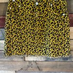 Cotton Candy LA‎ Tan Leopard Print Mini Skirt Size Medium Photo 3