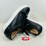 J/SLIDES WOMEN SNEAKER 8 BLACK LEATHER Photo 0