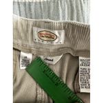 Talbots Petites Women's Stretch Cream Color Corduroy Flat Front Wide Leg 12P Photo 4