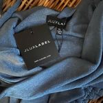 J Lux Label Blue Stretch Cowl-neck MIDI Dress Photo 4