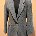 Jones New York  90s Vintage Wool/nylon Speckles Twill Blazer Size 6 Photo 0