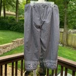 Coldwater Creek  Black and White Checkered Pants Photo 2