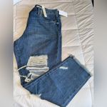 BLANK NYC  Distressed Blue Straight Leg Jeans Photo 5