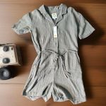 C&C California NWT C & C‎ California Ray Button Front Double Gauze Romper - XS Photo 7