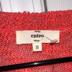 Entro  Vibrant Red Knit Sweater Photo 4