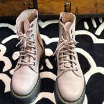Dr. Martens Jadon III Pisa Leather Taupe Combat Boots Photo 1