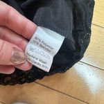 SheIn Silky Black Lace Bra Crop Corset Style Top Size Small Satiny Photo 6