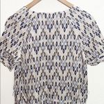 Fossil  Short Sleeve Geometric Crewneck Shift Dress Photo 6