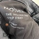 MOTHER The Insider Crop Step Fray in Train Stops Size 25 EUC Gray Photo 13