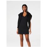 Spanx Black Get Moving V-Neck Dress - Size XL, New Photo 2