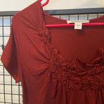 Coldwater Creek EUC |  women’s blouse with decorated neckline — small‎ Photo 1