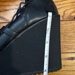 Steve Madden Black Black platform wedge Sock boots Photo 1