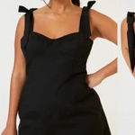 Anthropologie  Hutch NWT Black Corset‎ Tie Strap Romper Playsuit Size 6 Photo 0