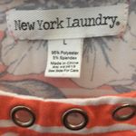 New York Laundry FINAL MARKDOWN  riveted neckline top Large Photo 3