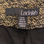 Ladakh  | Tweed Sparkly Shorts Metallic Gold Black Size 8 Photo 3