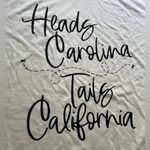 Gildan  | ladies custom Heads Carolina Tails California t-shirt. Size: L Photo 1