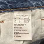 American Eagle Outfitters Tomgirl Light Blue Distressed Rigid Denim Jeans sz 10 Photo 12