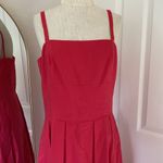 Talbots hot pink dress and jacket set fit and flare Photo 9