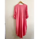 cupio  Coral shirt dress Size Medium Photo 1