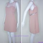 EXPRESS NEW  dusty pink lace sleeveless mini dress with‎ keyhole back, 12 Photo 2
