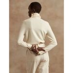 Banana Republic  MICAELA CASHMERE TURTLENECK SWEATER IVORY Photo 2