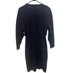 Vintage Plain Jane by Sweet Baby Jane Navy Dress with Embellished Cardigan Blue Size M Photo 3