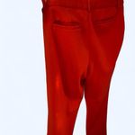 Adrienne Vittadini Vibrant Redish Orange Women's Trousers with pocket detail S Photo 1