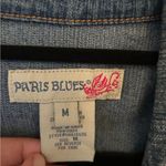 Paris Blues  button down denim vest size medium Photo 3