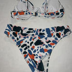 Romwe  Bikini Set Patterned Photo 0