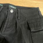 Wild Fable Women's Black Low-Rise Cargo Utility Jean Shorts - Size 00 - NWT Photo 6