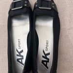 Anne Klein  Black Flats with Silver buckle Accents Brand new! Photo 2