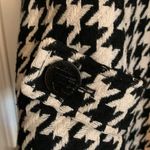 New York And Company  Houndstooth Pattern Coat Photo 5