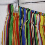 A'Gaci  LJ Hard Candy Striped Sheer Lined Shorts Photo 6