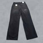 Forever 21 NWT  90s Jeans Womens 27 Black Pinch Waist Loose Fit Relaxed Leg Denim Photo 1