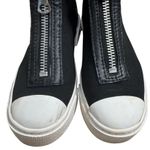 Schutz Women’s Myrnna Zip High Top Sneakers Black- Size 9 Gemstone See Pics Photo 3