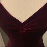 Urban Outfitters Red Velvet Babydoll Dress Photo 2