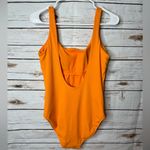 Athleta 🌱 Orange One piece Swimsuit Size M Photo 3