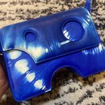 Off-White  Burrow-22 Tie Dye Shoulder Bag Blue And White Photo 3