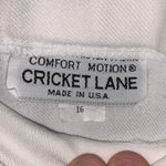 Cricket Lane vintage white pleated midi skirt Size 16 Photo 5