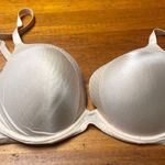 Cream Molded Cup Bra with Adjustable Straps Size undefined Photo 0