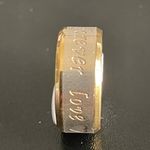 8mm gold forever love ring size 6 Photo 3
