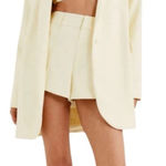 For Love & Lemons  Courtney Gabardine Boyfriend Women’s Blazer Size Medium NWT Photo 0