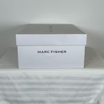 Marc Fisher New!  ‘Caylie’ Brown Sandal Coin-Chain T-Strap Women’s Size 9.5M Photo 14