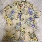 Caribbean Joe Womens Hawaiian shirt super high quality. Size medium. Vintage retro Photo 0