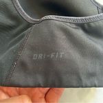 Nike Black  Dri Fit Racerback Sports Bra sz Small Photo 3