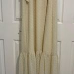 Lulus Lulu’s Falling Into You Cream Swiss Dot Tiered Maxi Dress Photo 4